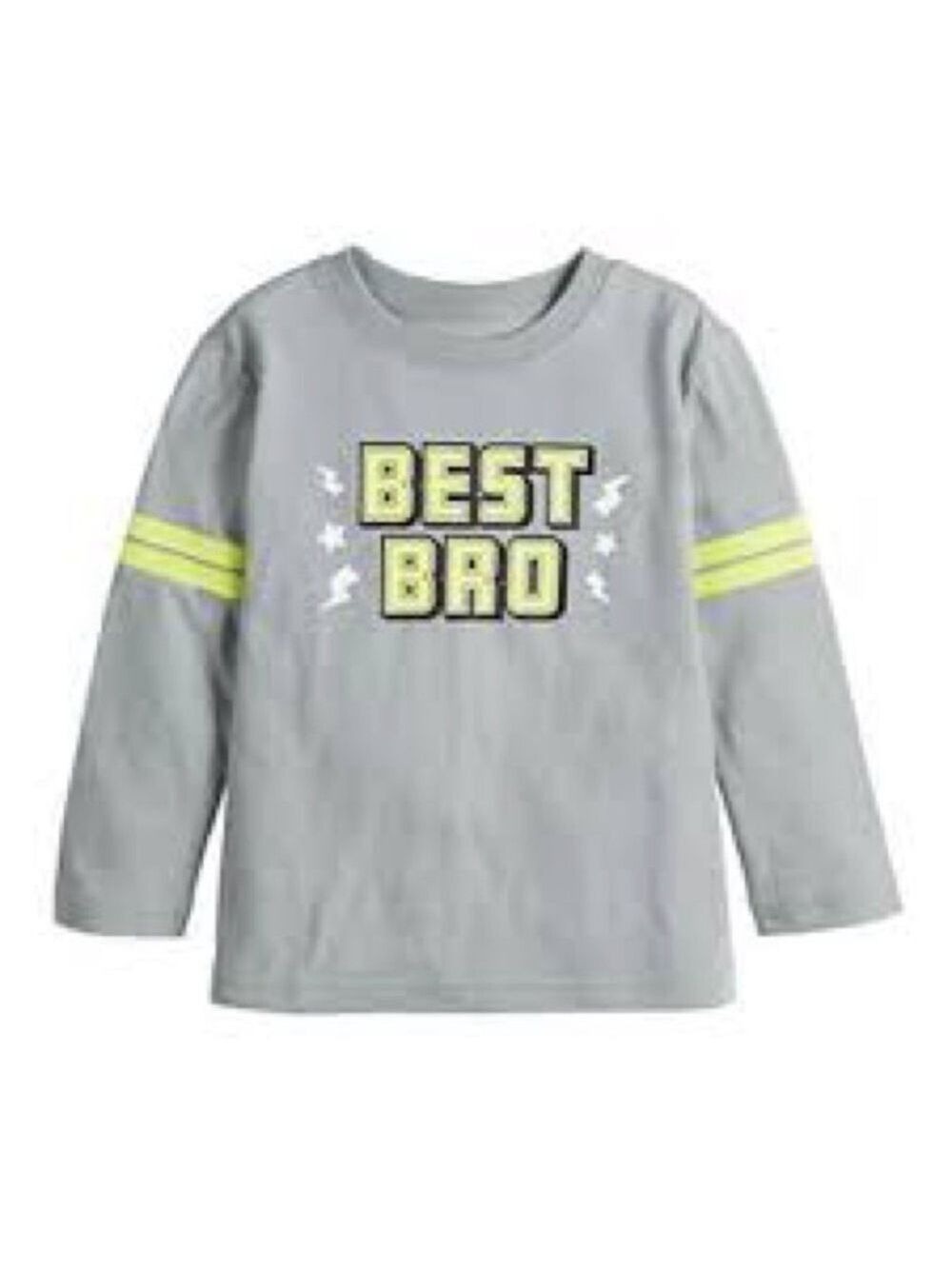 Jumping Beans Gray 'Best Bro' Long Sleeve Tee